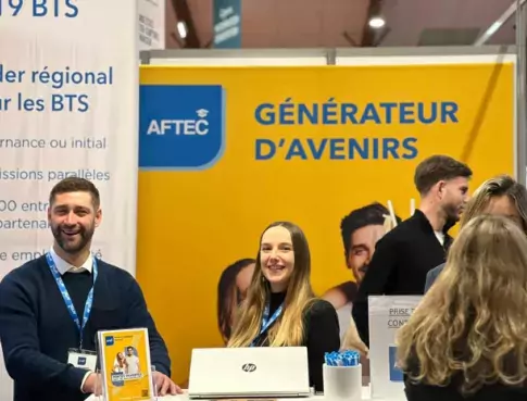 AFTEC Rennes au Salon de l'Apprentissage, de l'Alternance et des métiers